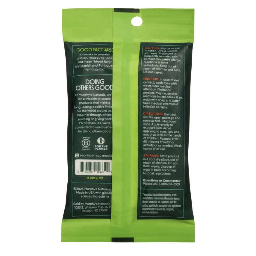 Mosquito Repellent Wipes