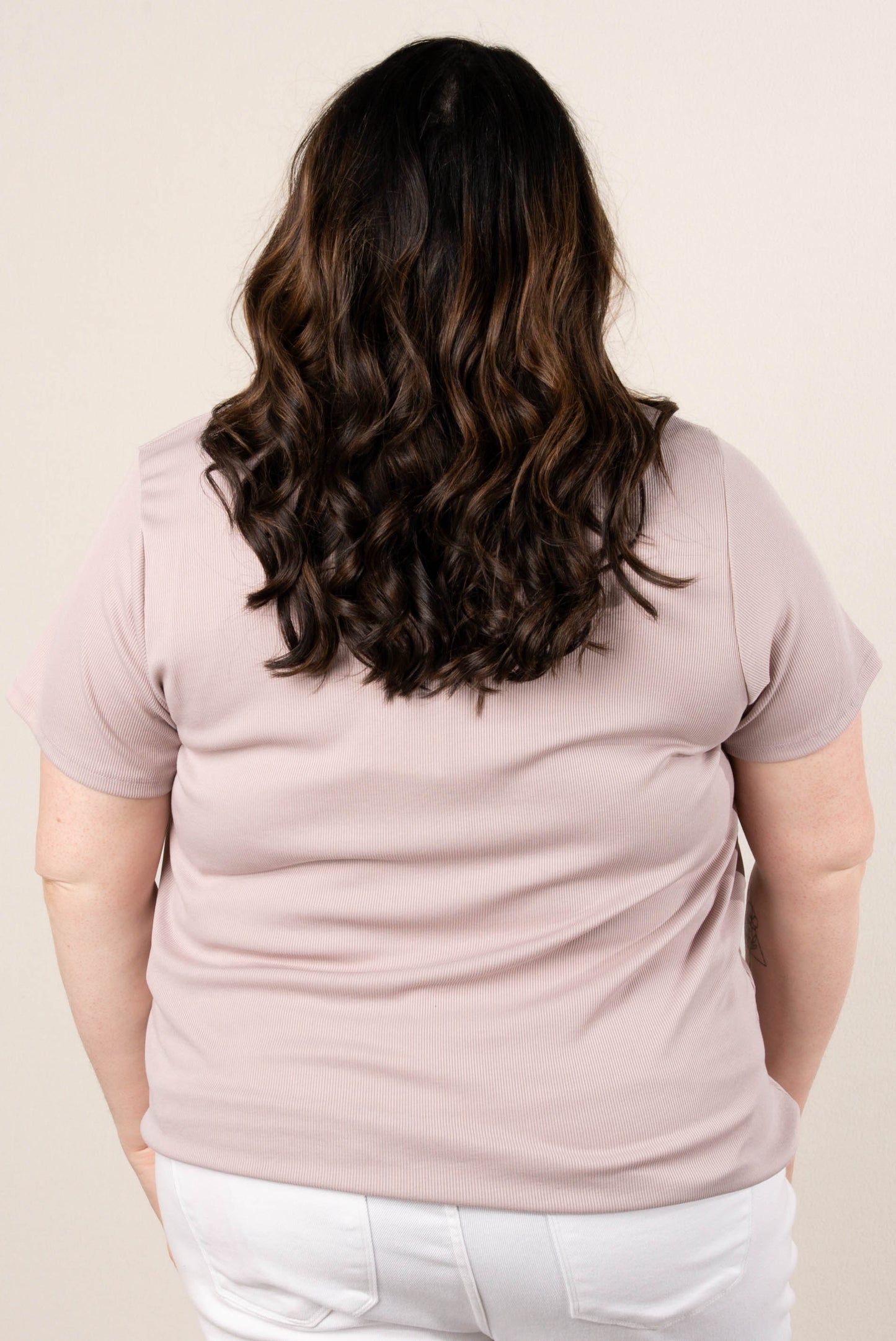 Ribbed Henley Top