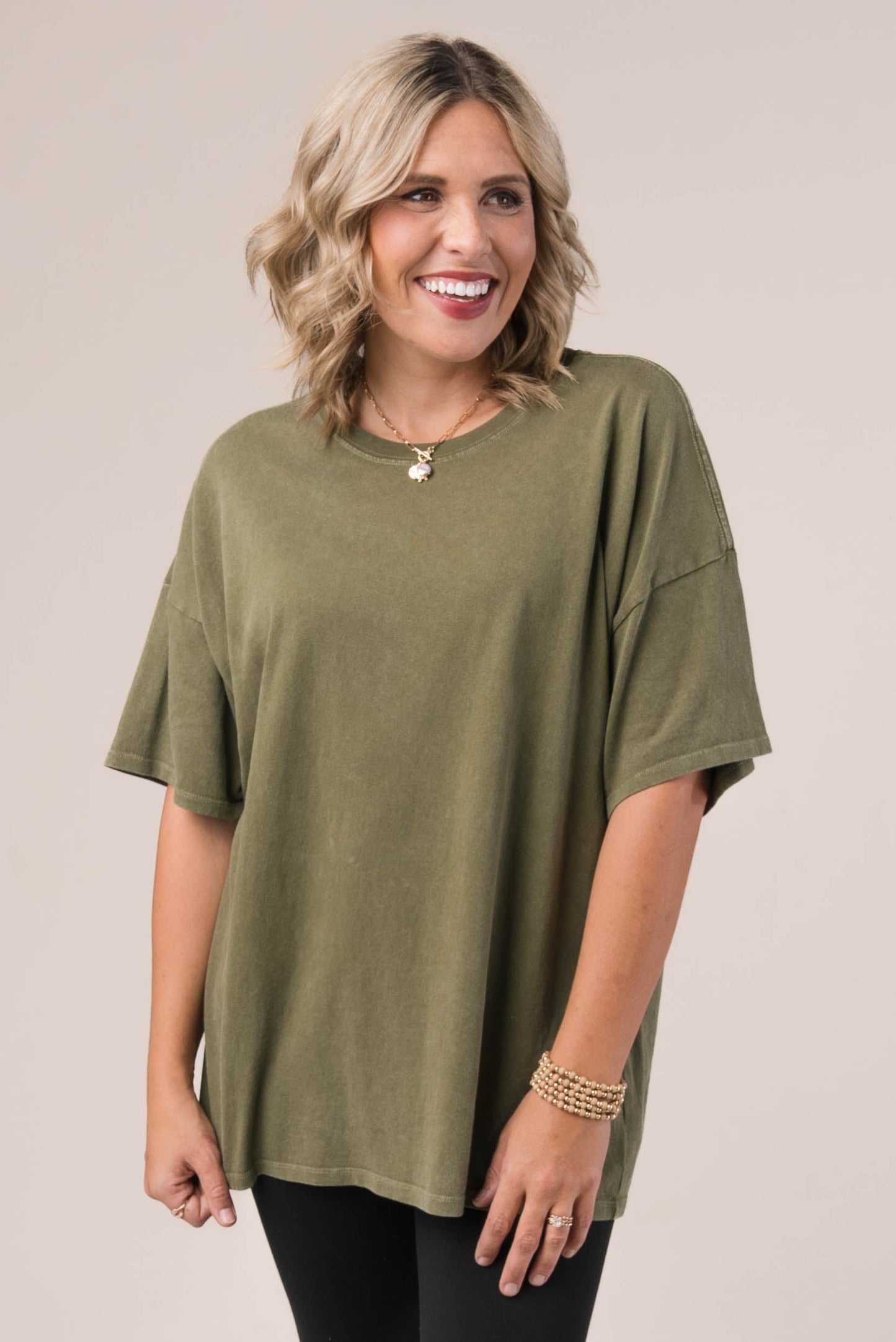 Oversized Washed Tee