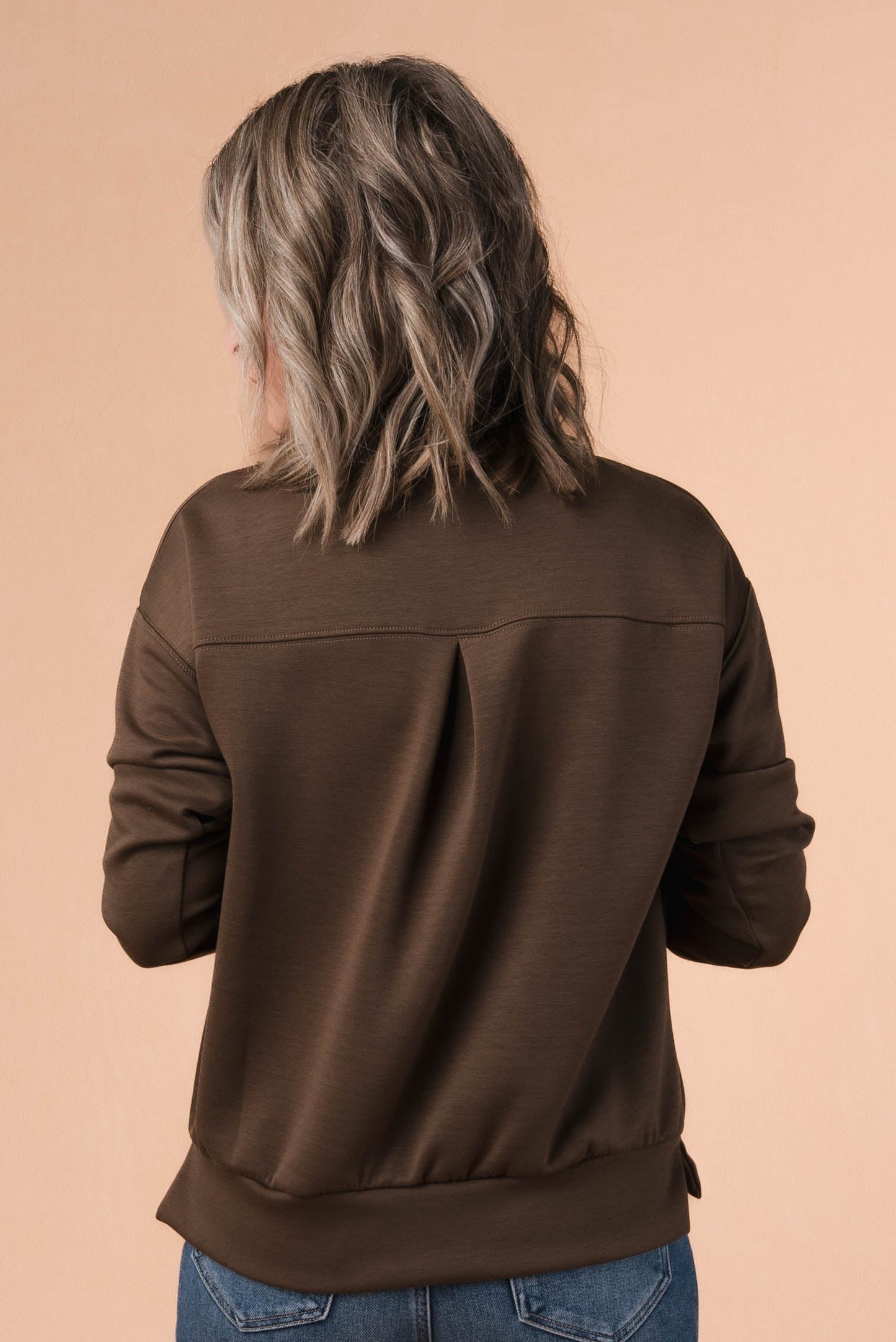 Malibu Banded Hem Pullover *Final Sale*