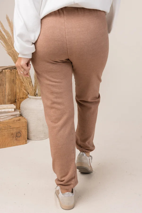 Washed Organic Cotton Joggers