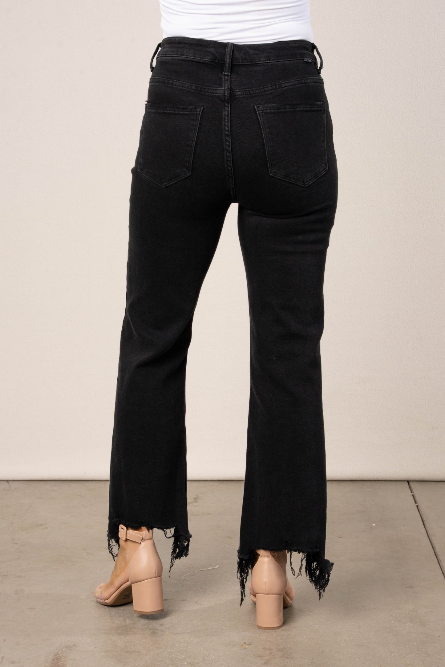 Risen Denim | Delaney High Rise Crop Jeans
