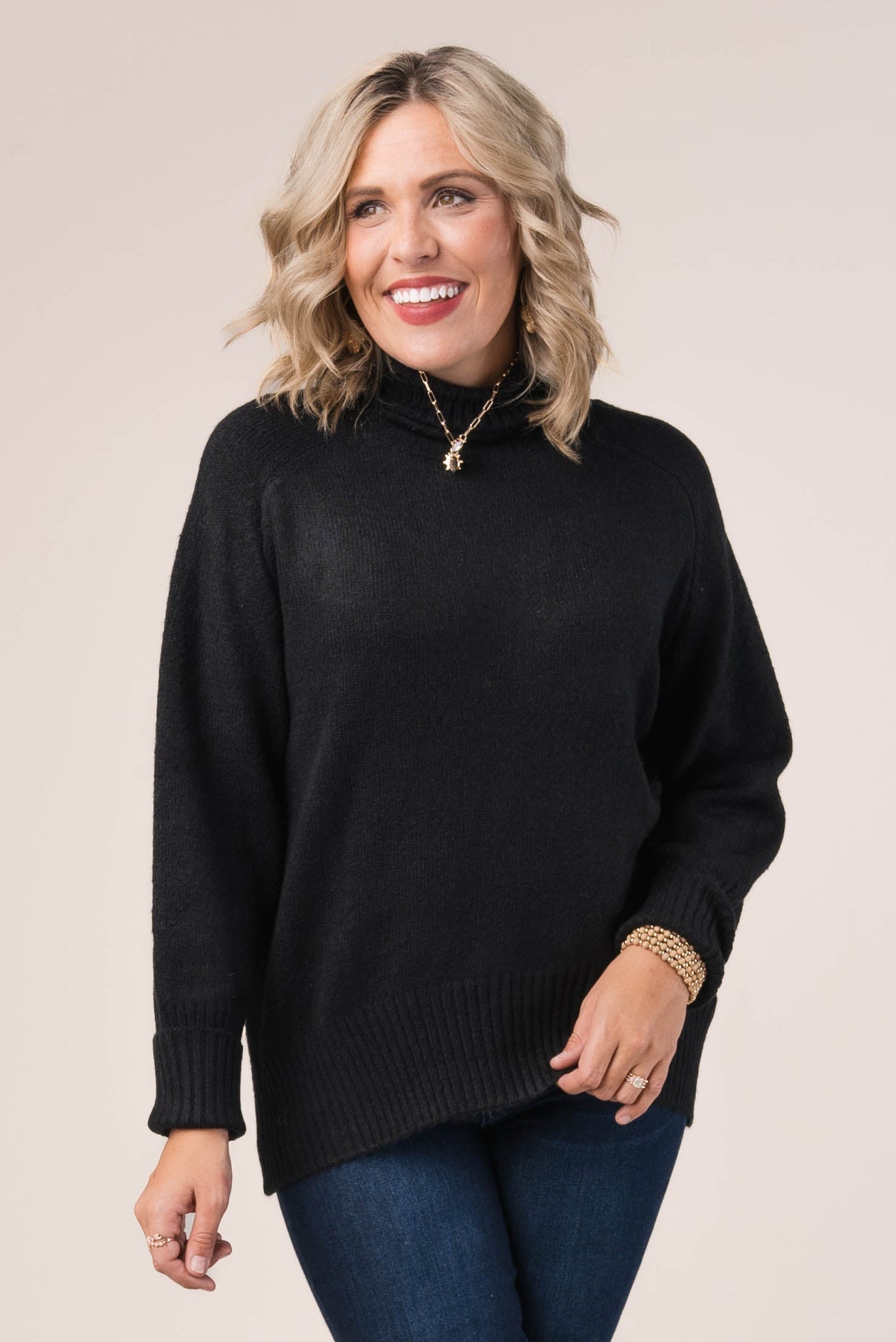 Turtleneck Tunic Sweater *Final Sale*