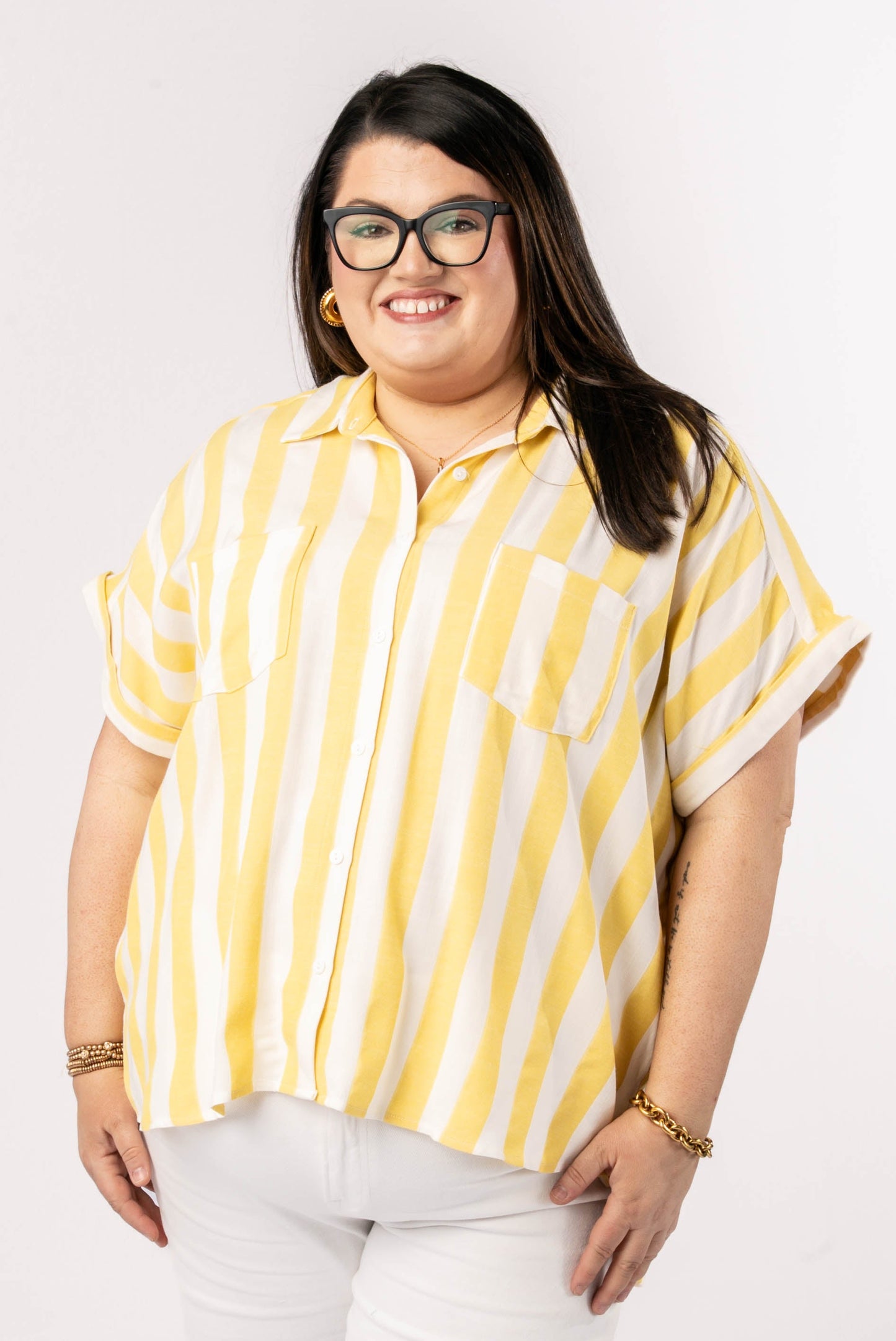 Striped Dolman Shirt