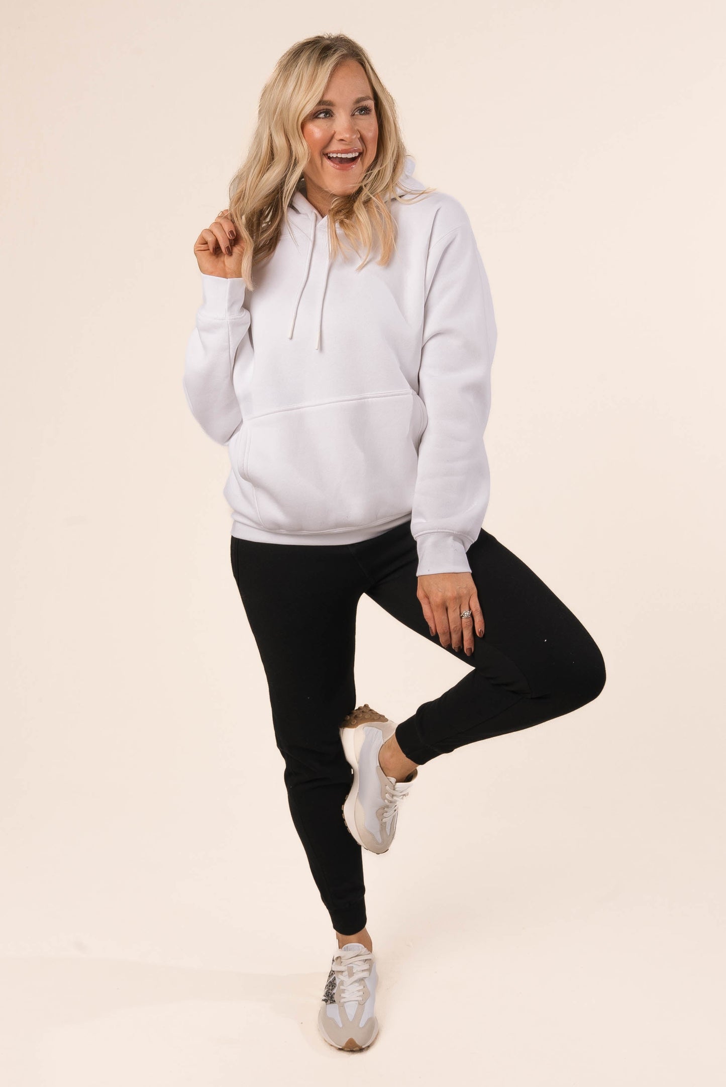 French Terry Hooded Pullover