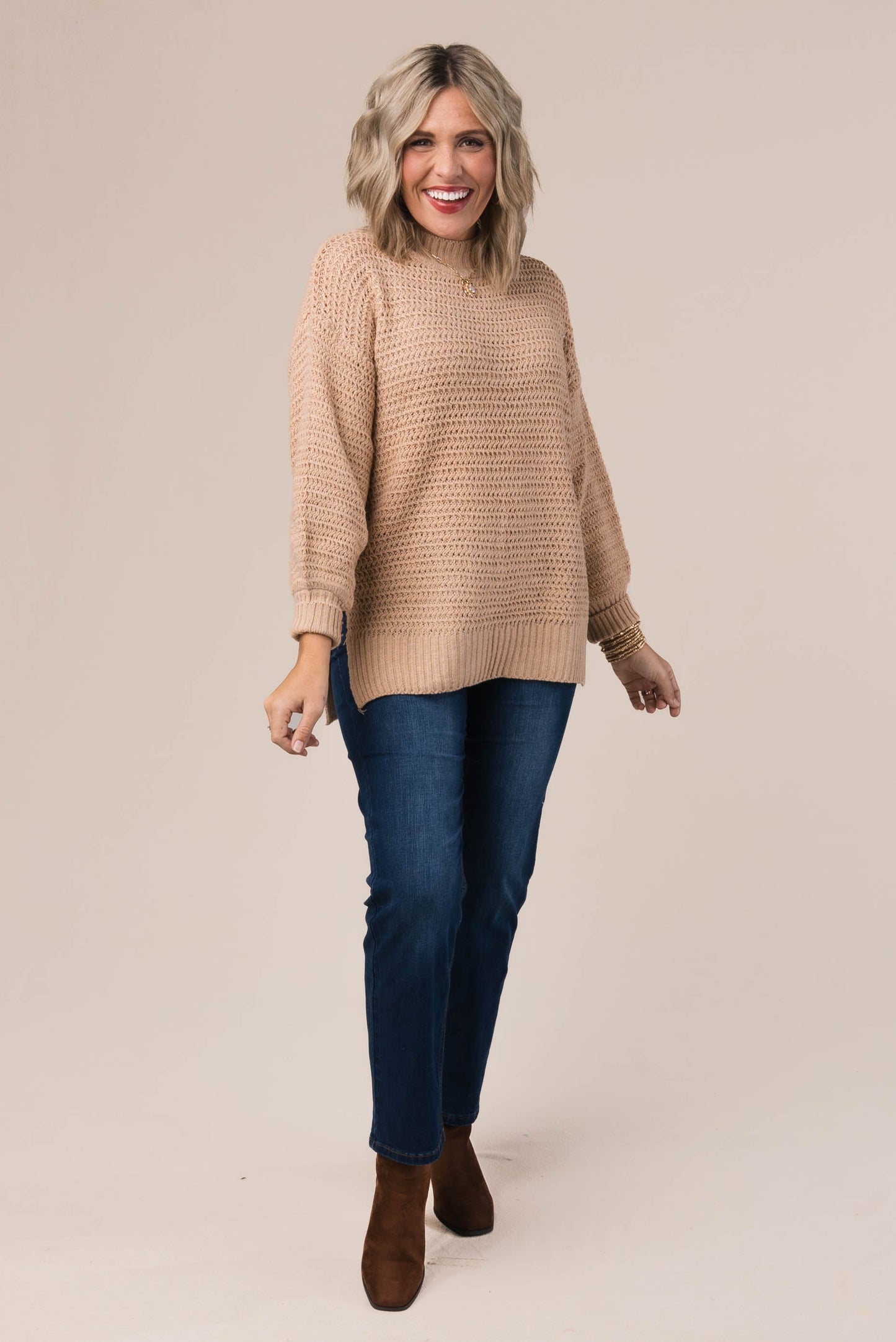 Chunky Rib Knit Sweater *Final Sale*