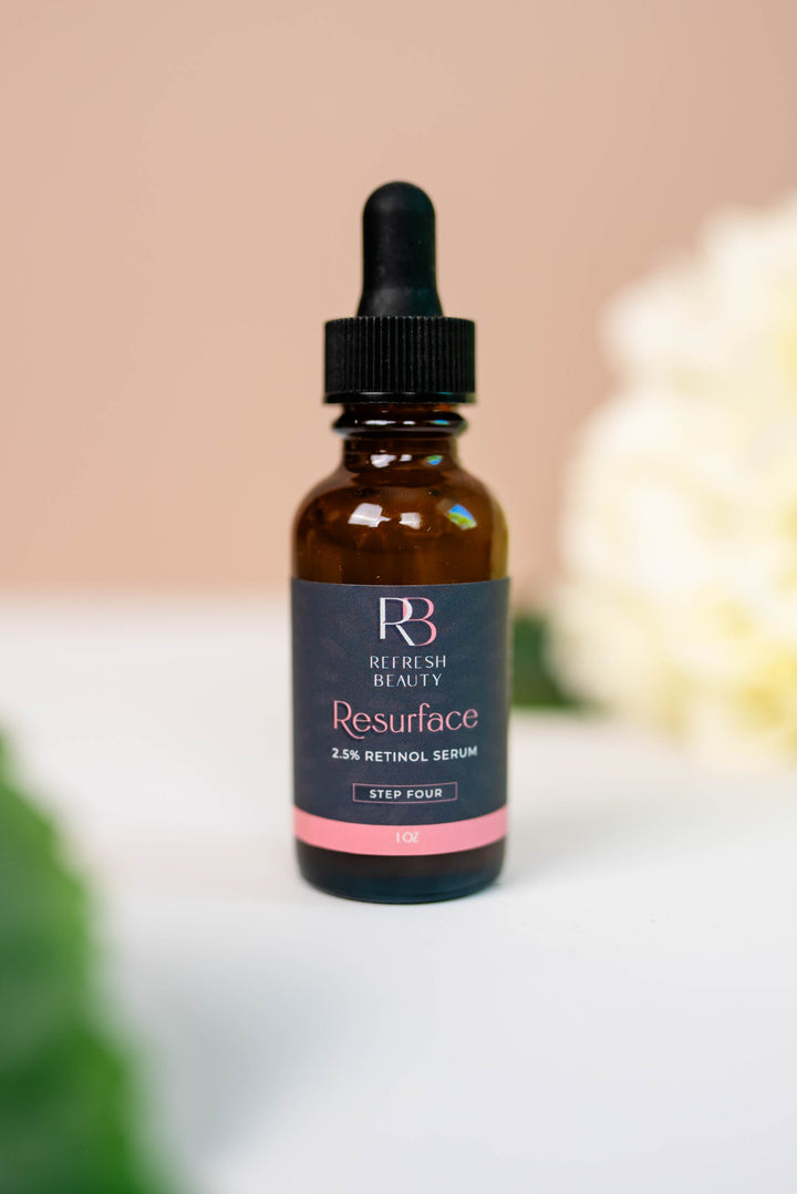 Step 4: Resurface 2.5% Retinol Serum