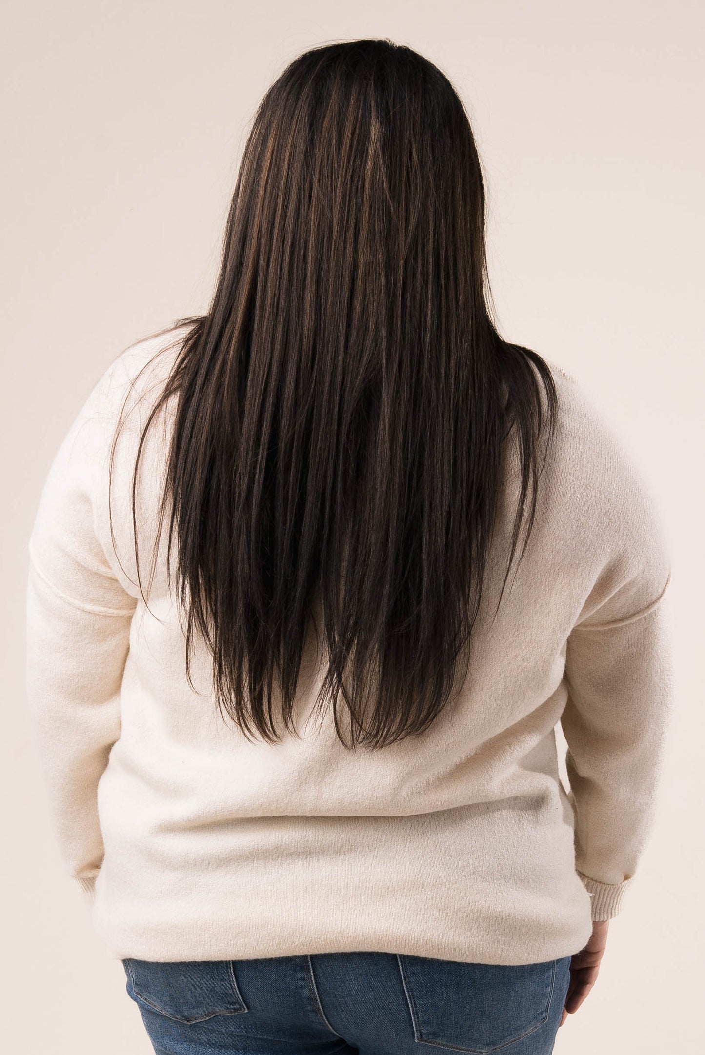 Front Seam Drop Shoulder Sweater *Final Sale*