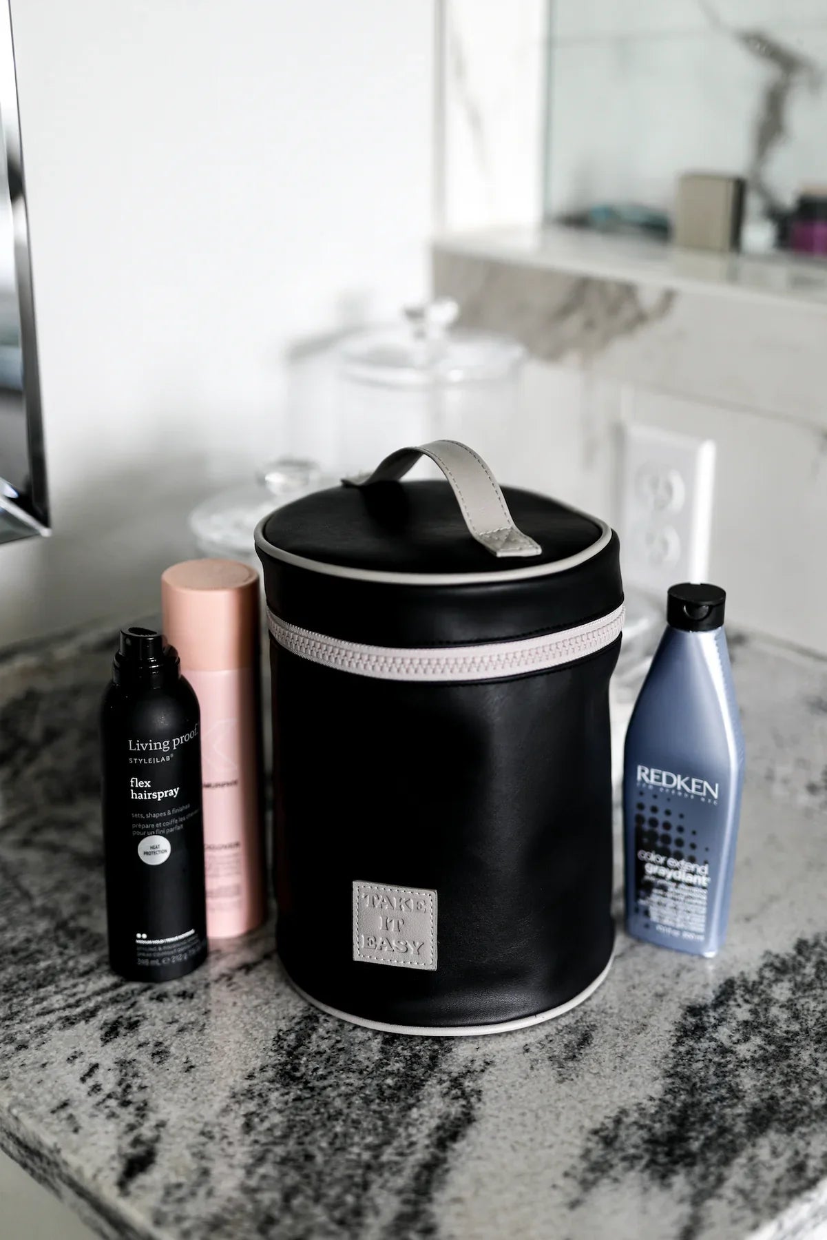 Barrel Organizer Toiletry Bag