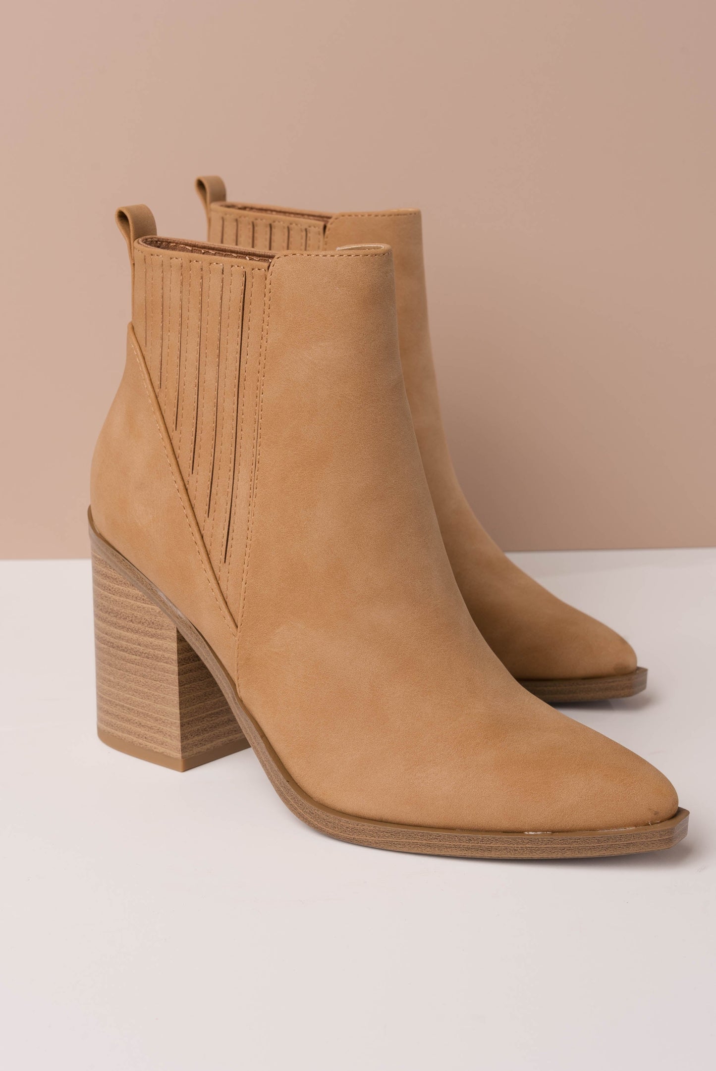 Duvets Sueded Pointed Toe Bootie