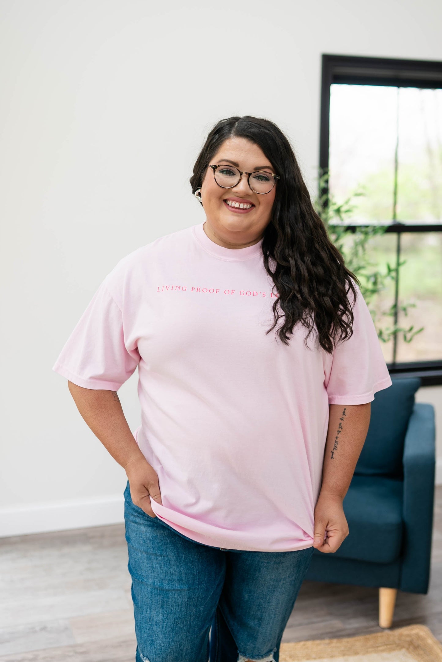 Living Proof Glamour Farms Podcast Graphic Tee *Final Sale*