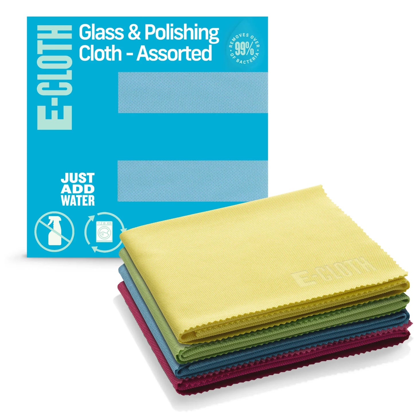 Glass + Polishing Cloths - 4 pack