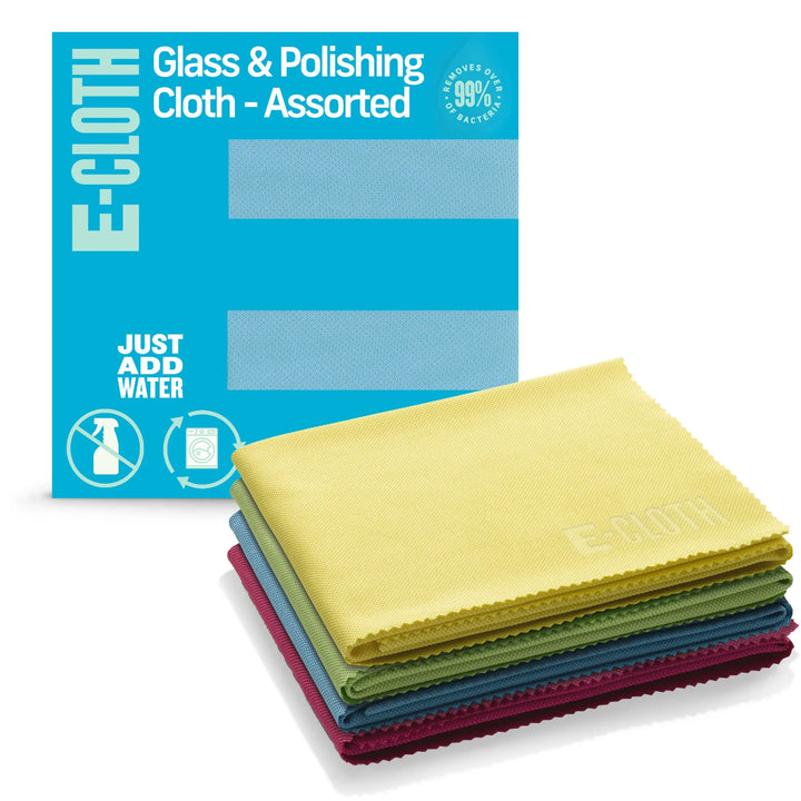 Glass + Polishing Cloths - 4 pack
