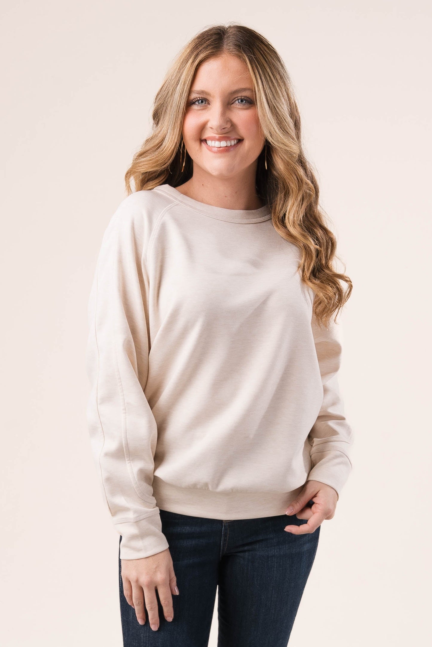Butter Soft Raglan Sweatshirt