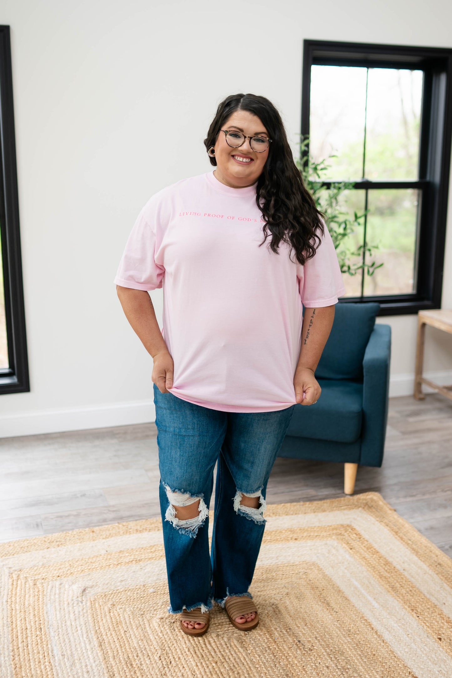 Living Proof Glamour Farms Podcast Graphic Tee *Final Sale*