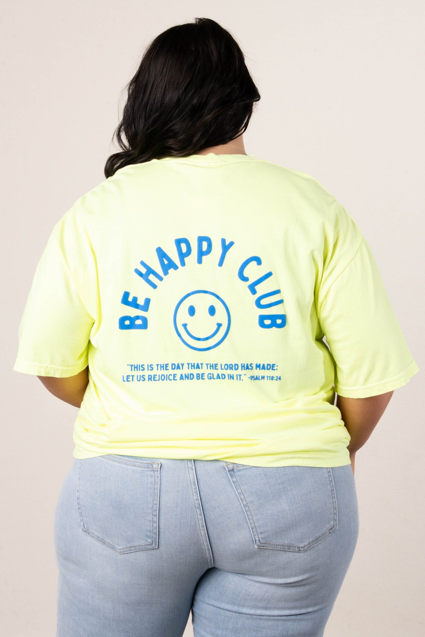 Be Happy Club Graphic Tee