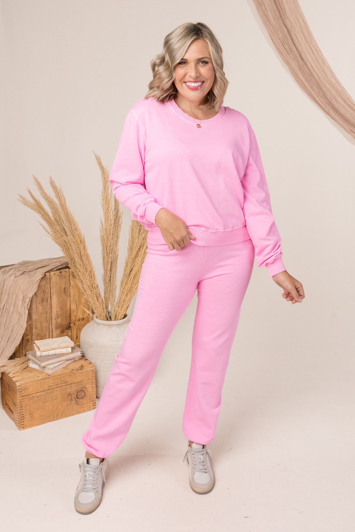 Washed Organic Cotton Sweatshirt