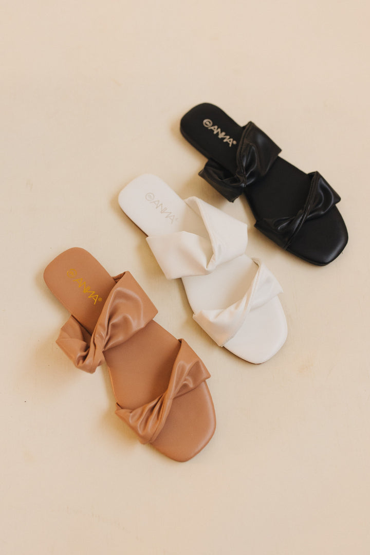 *Daily Deal* Lara Twisted Slide Sandal *Final Sale*