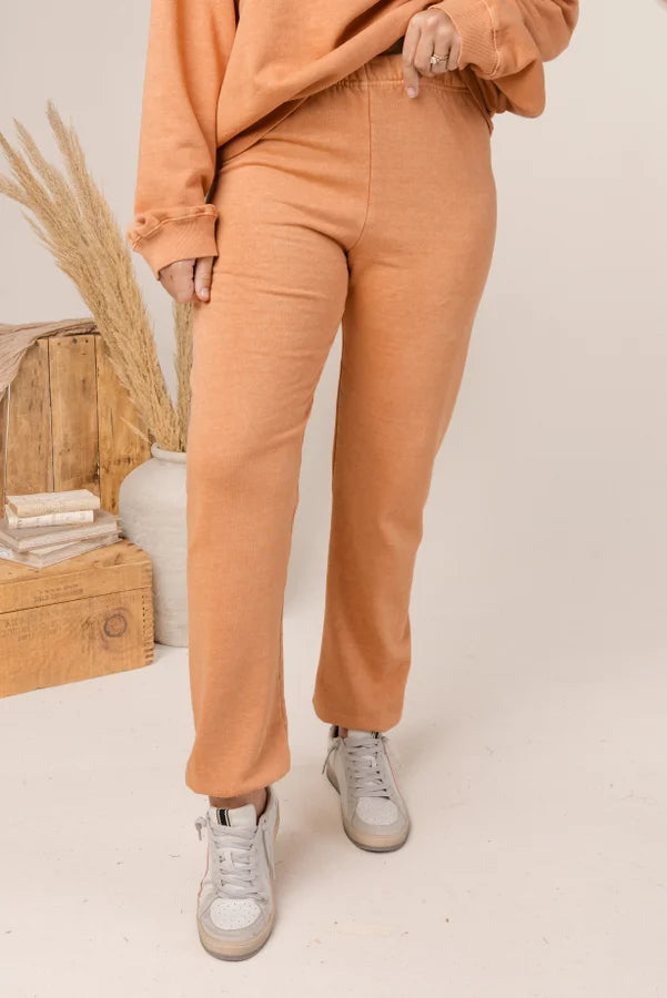 Washed Organic Cotton Joggers