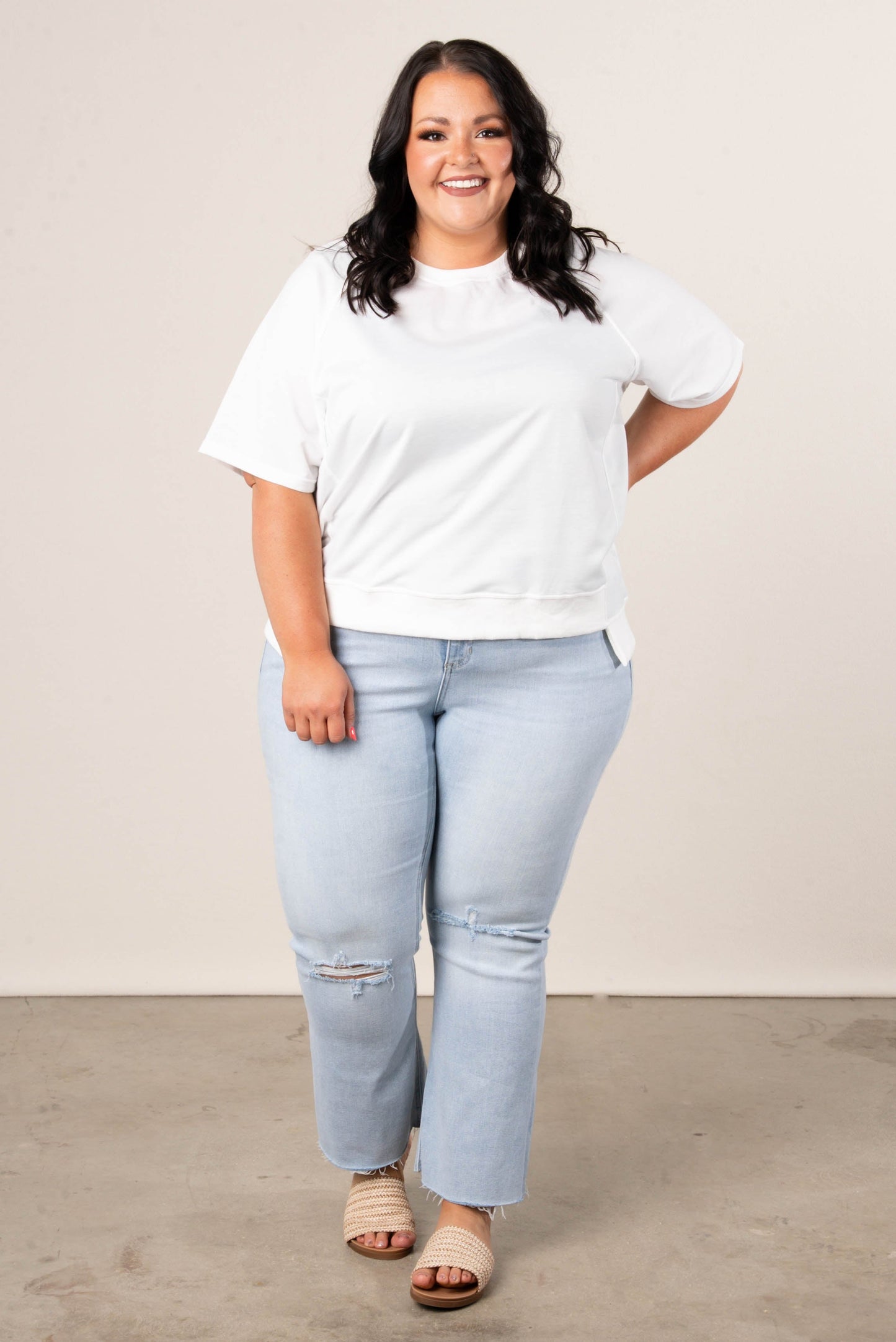 Georgia Mae Oversized Raglan Tee