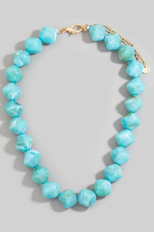 The Monaco Beaded Statement Necklace