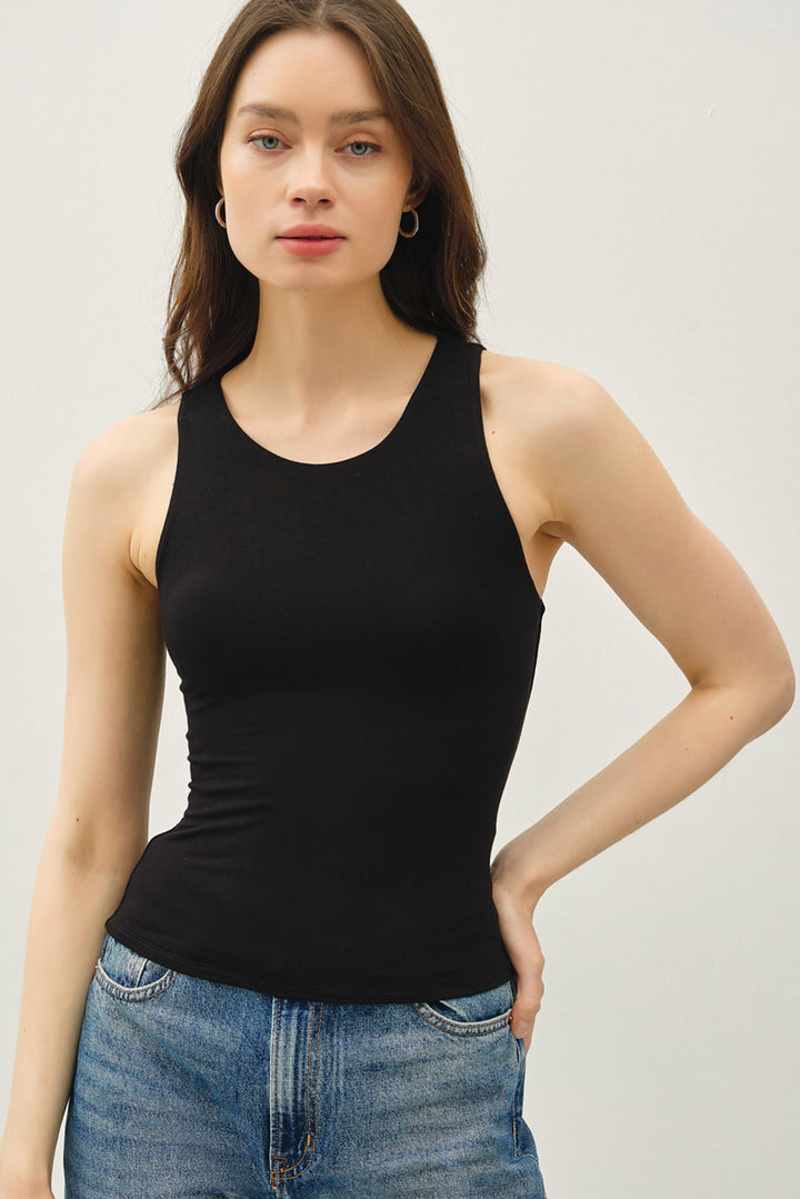 My Go To Fitted Layering Tank