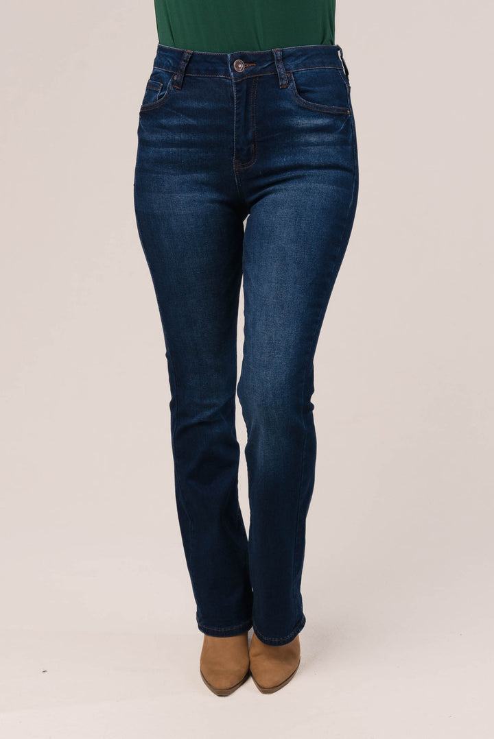 Wax Denim | Della High Rise Bootcut Jeans *Final Sale*