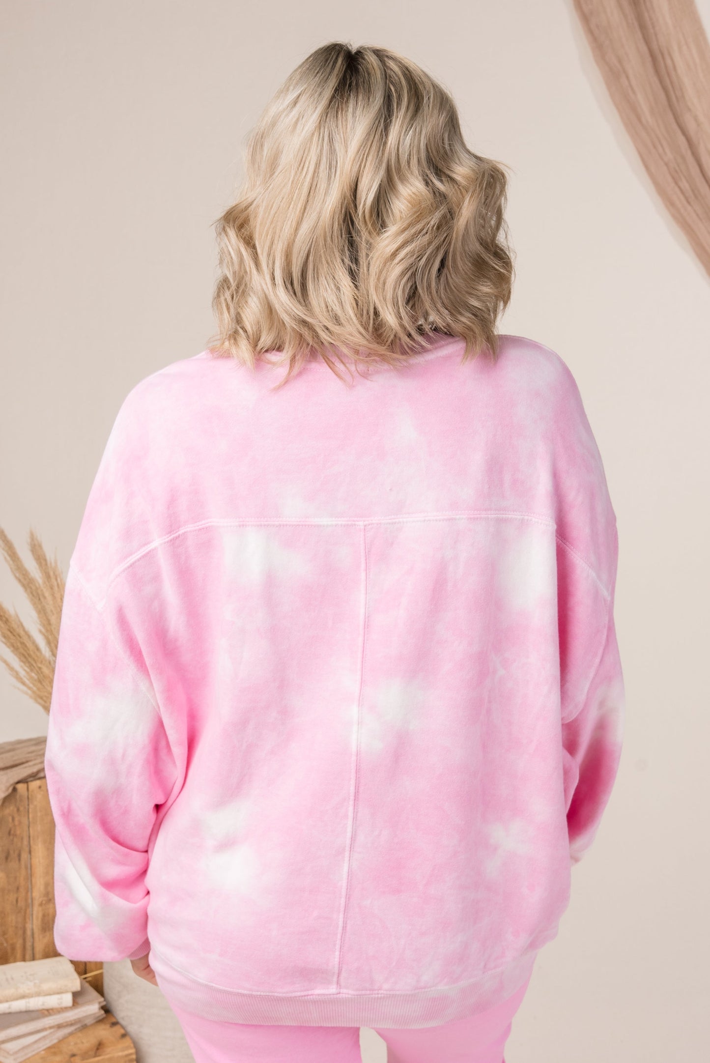 Tie Dyed Organic Cotton Sweatshirt