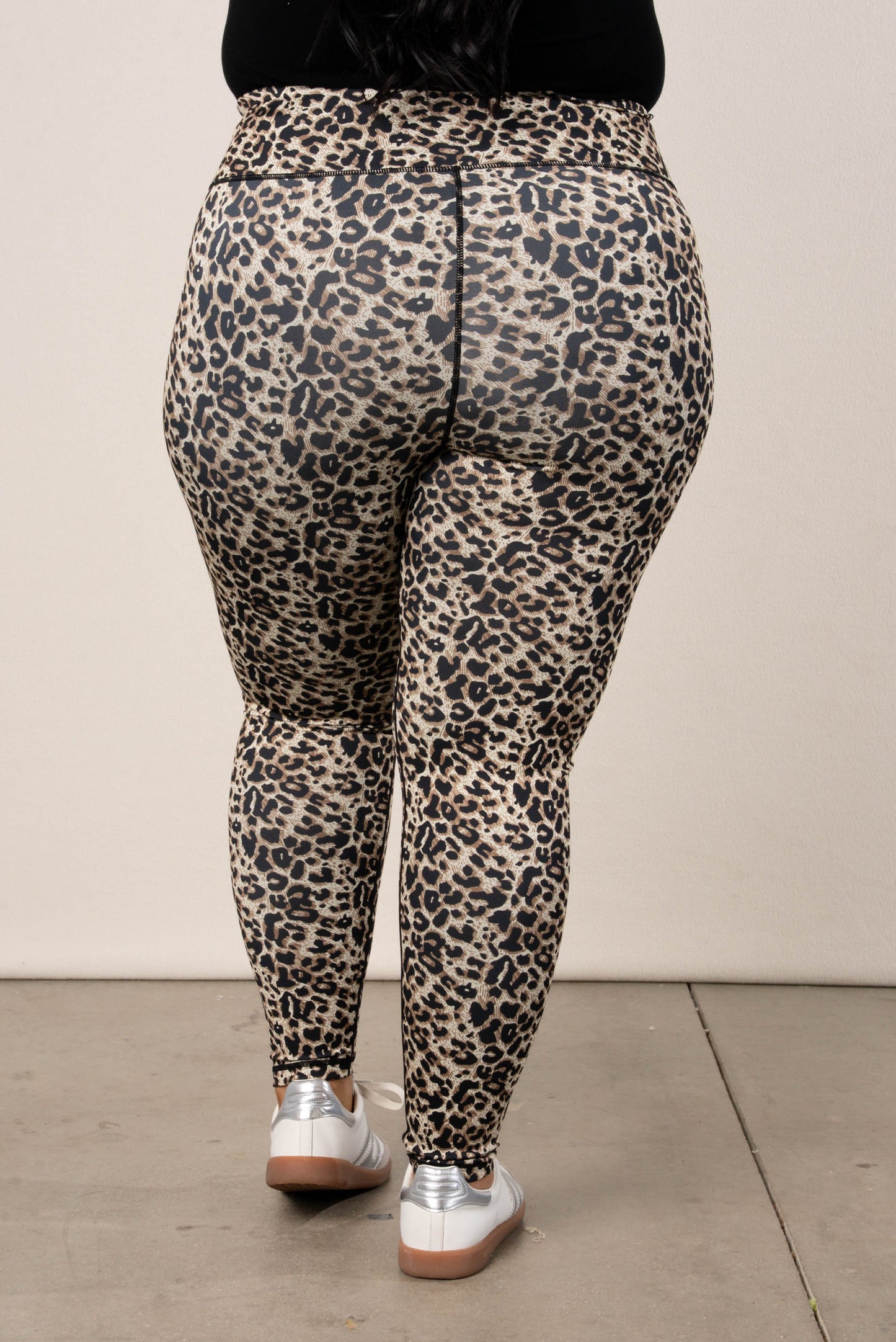 Cheetah High Waist Active Ankle Leggings
