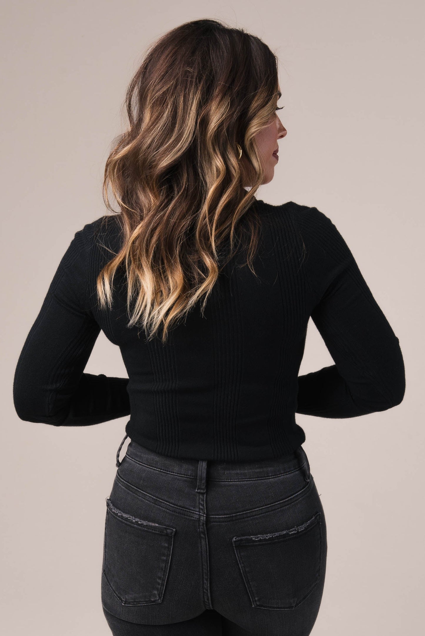 Lightweight Ribbed Sweater