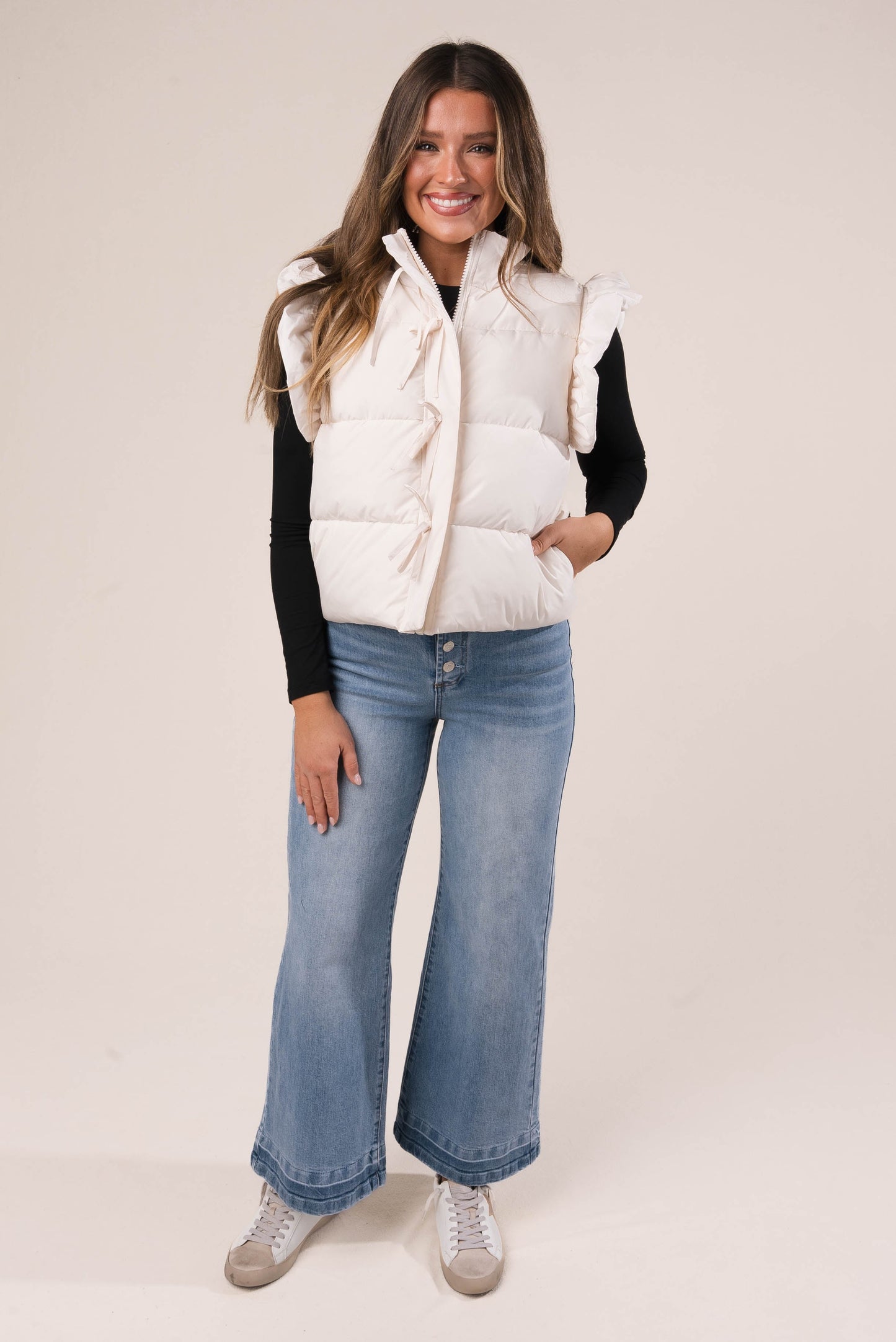 High Rise Wide Leg Jeans