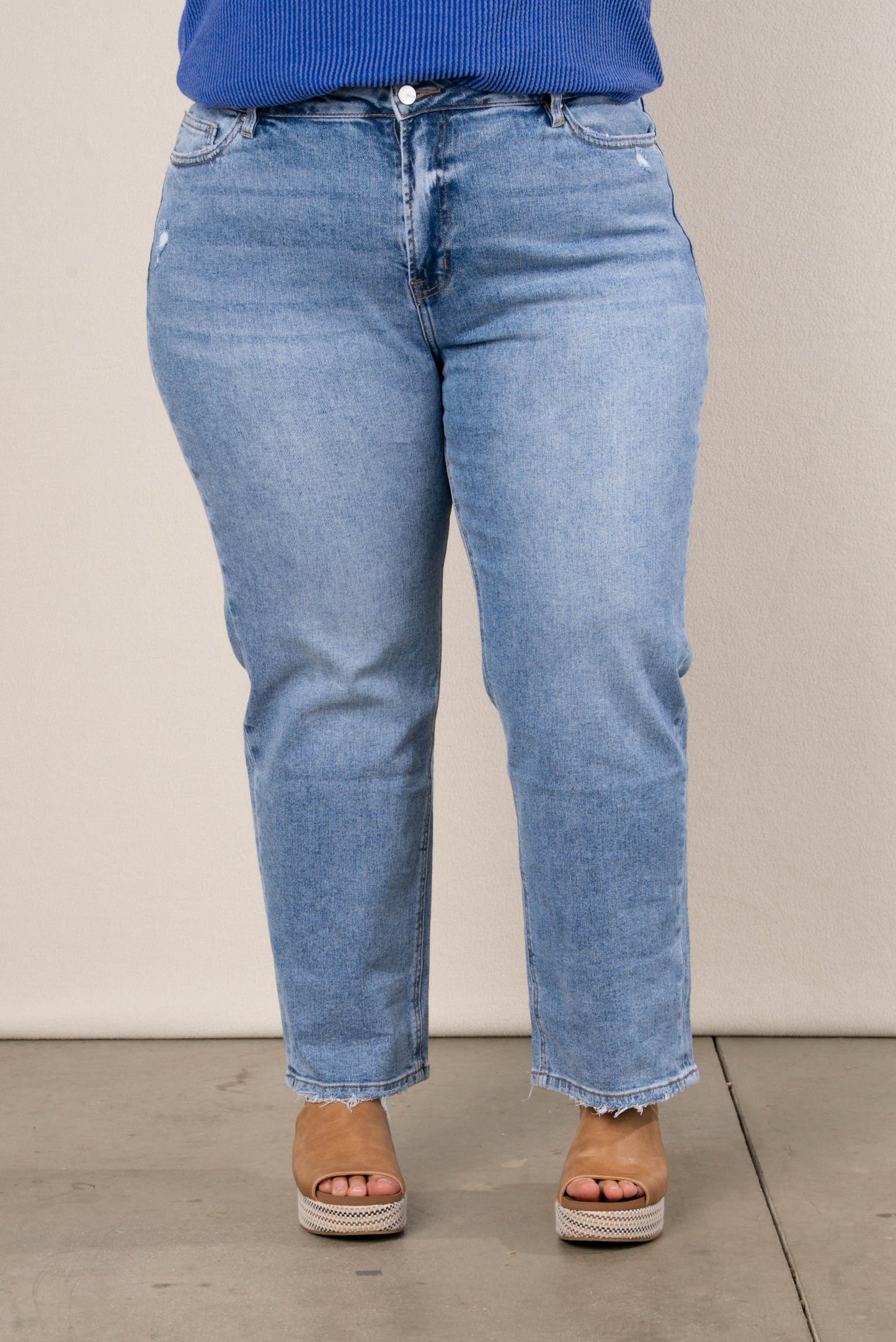 Mica High Rise Straight Leg Jeans *Final Sale*