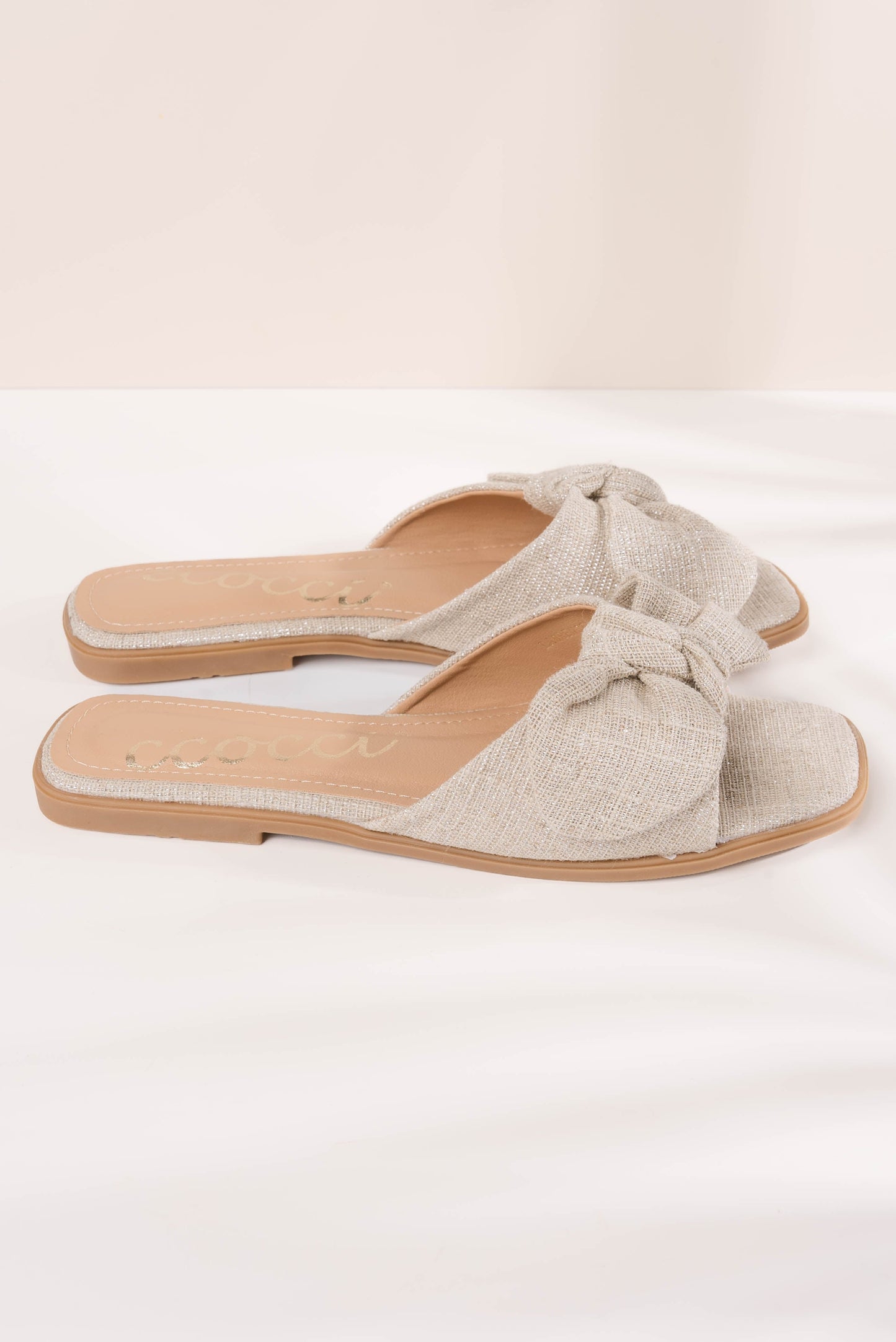 Lawrence Bow Slide Sandal
