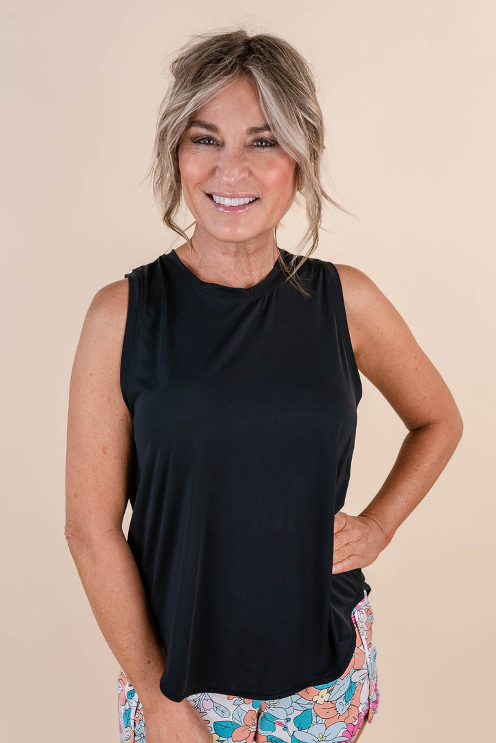 Fly-Away Mesh Back Active Tank