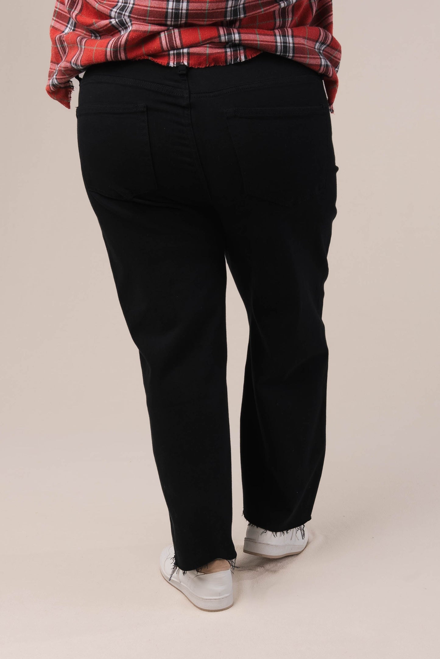 VERVET Denim | Addison High Rise Crop Wide Leg Jeans