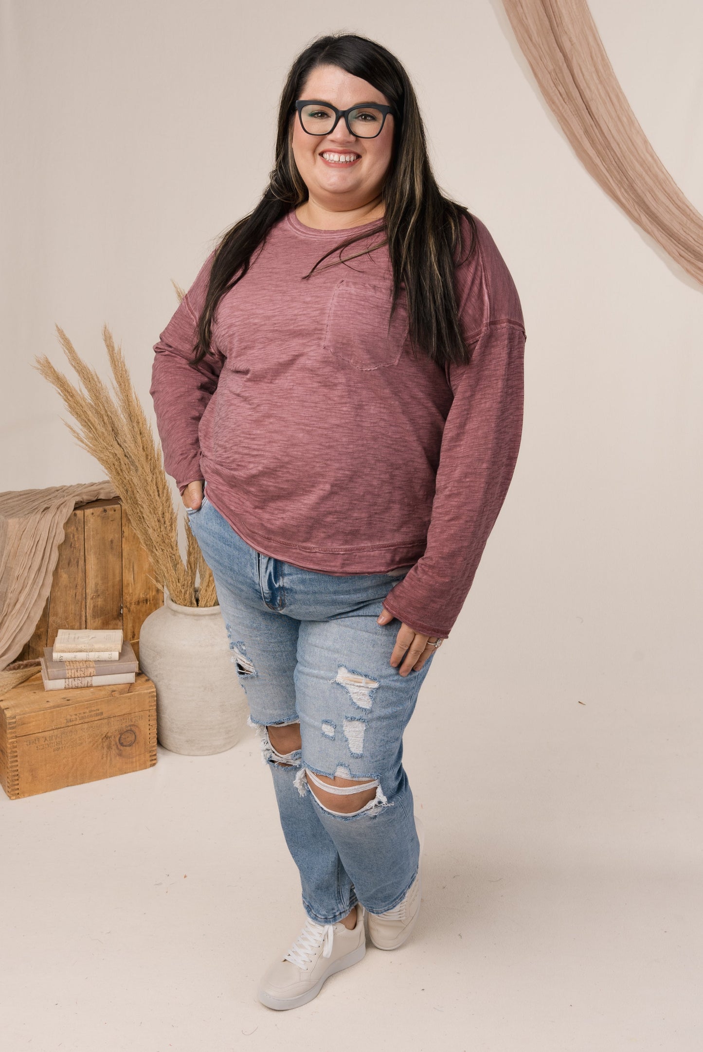 Lovervet by VERVET | Aliyah High Rise Crop Straight Leg Jeans
