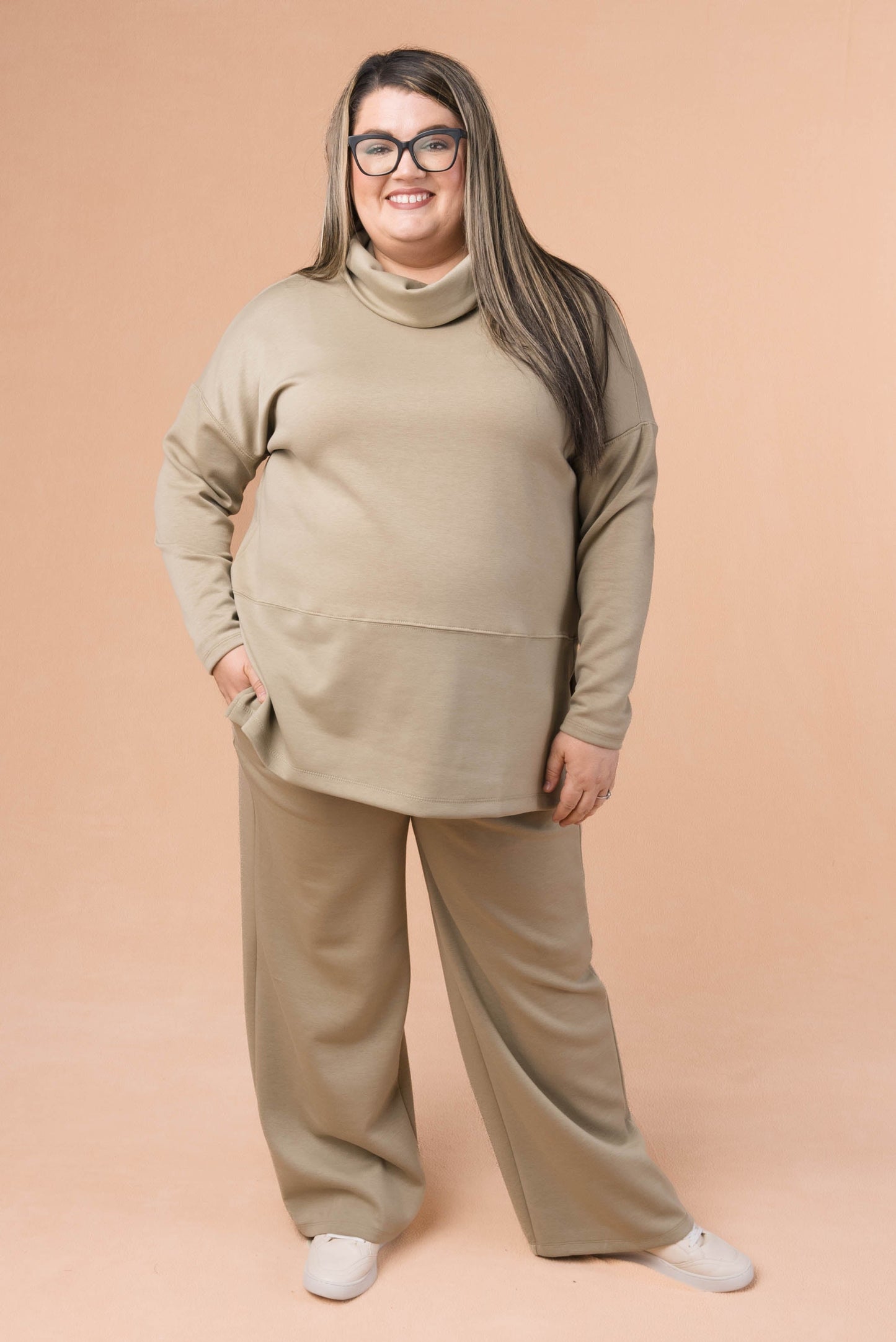 Vienna Cowl Neck Pullover *Final Sale*