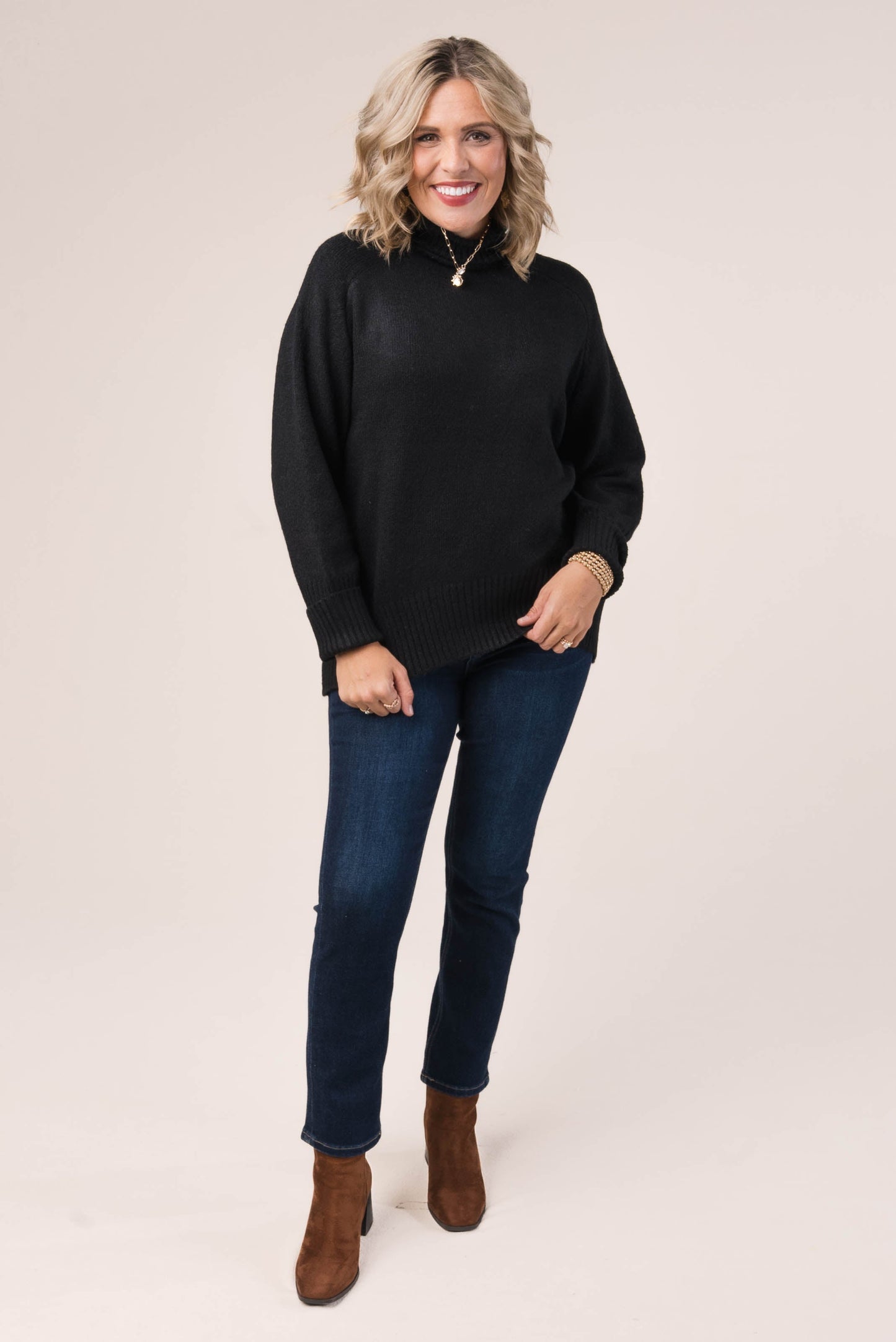 Turtleneck Tunic Sweater *Final Sale*