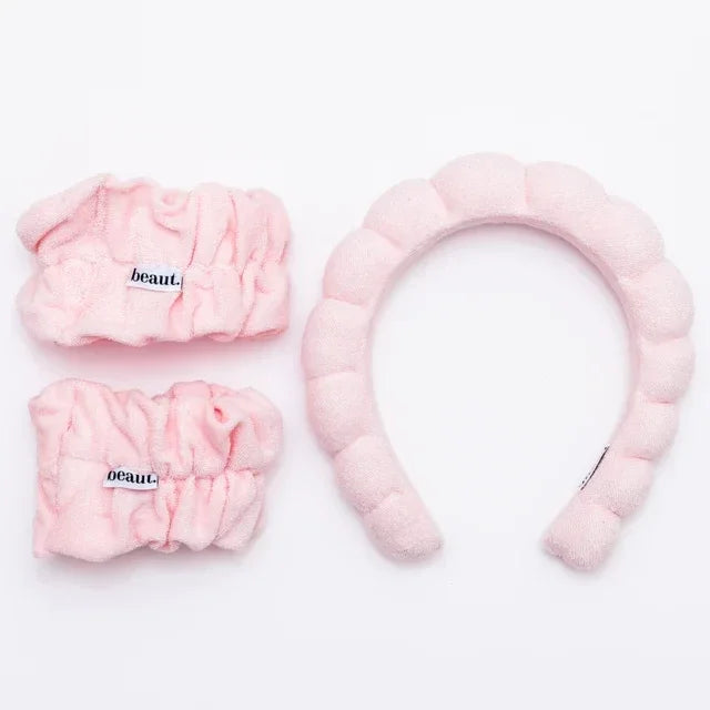 beaut. Headband + Wristbands Set