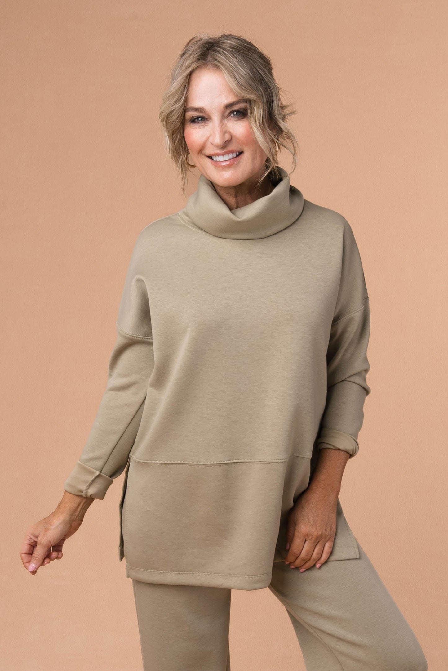 Vienna Cowl Neck Pullover *Final Sale*