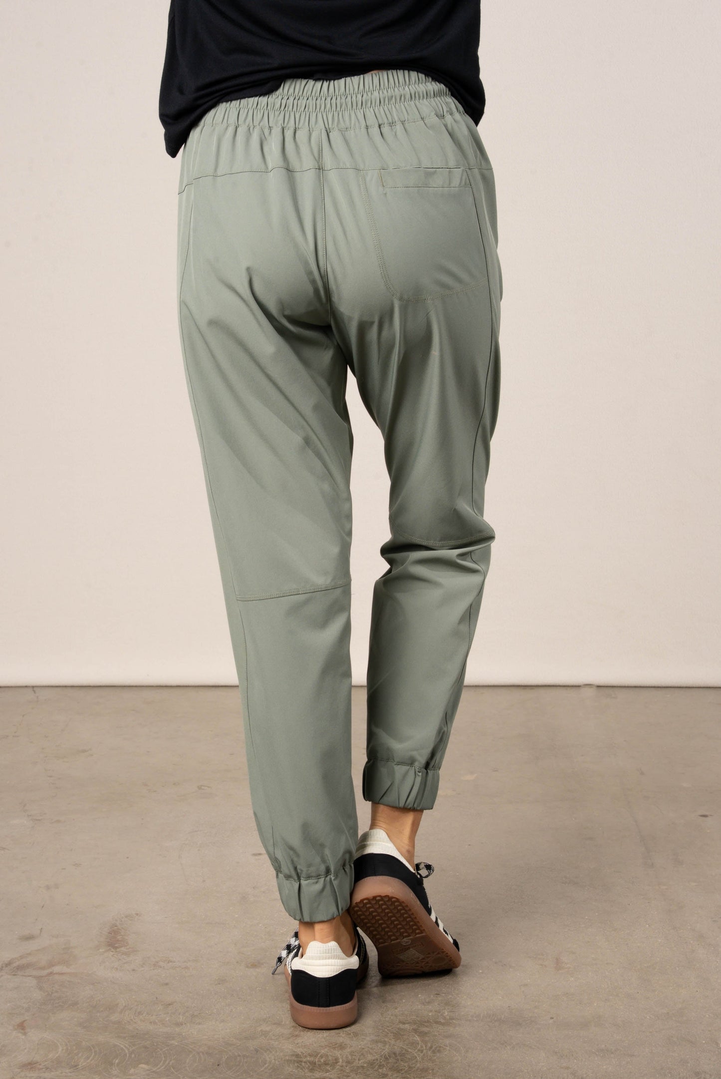 High Waist Drawstring Joggers