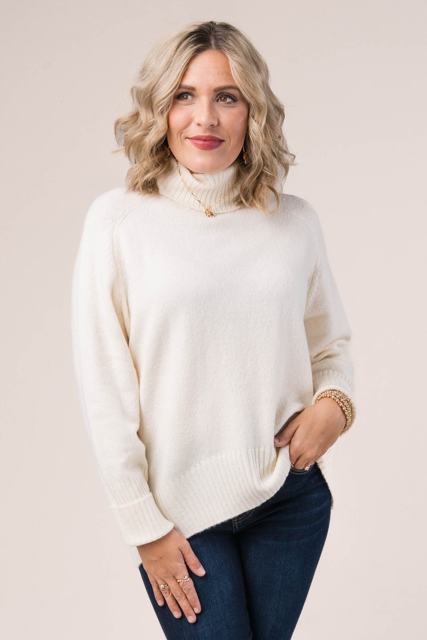 Turtleneck Tunic Sweater *Final Sale*