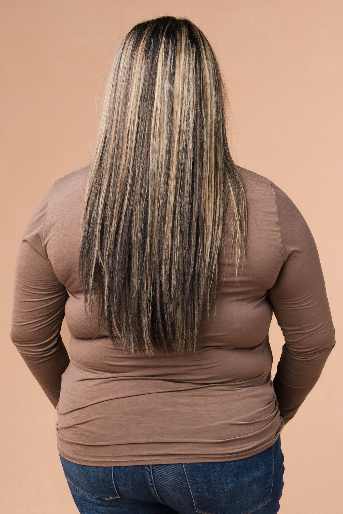 Draped Neck Ruched Side Top *Final Sale*