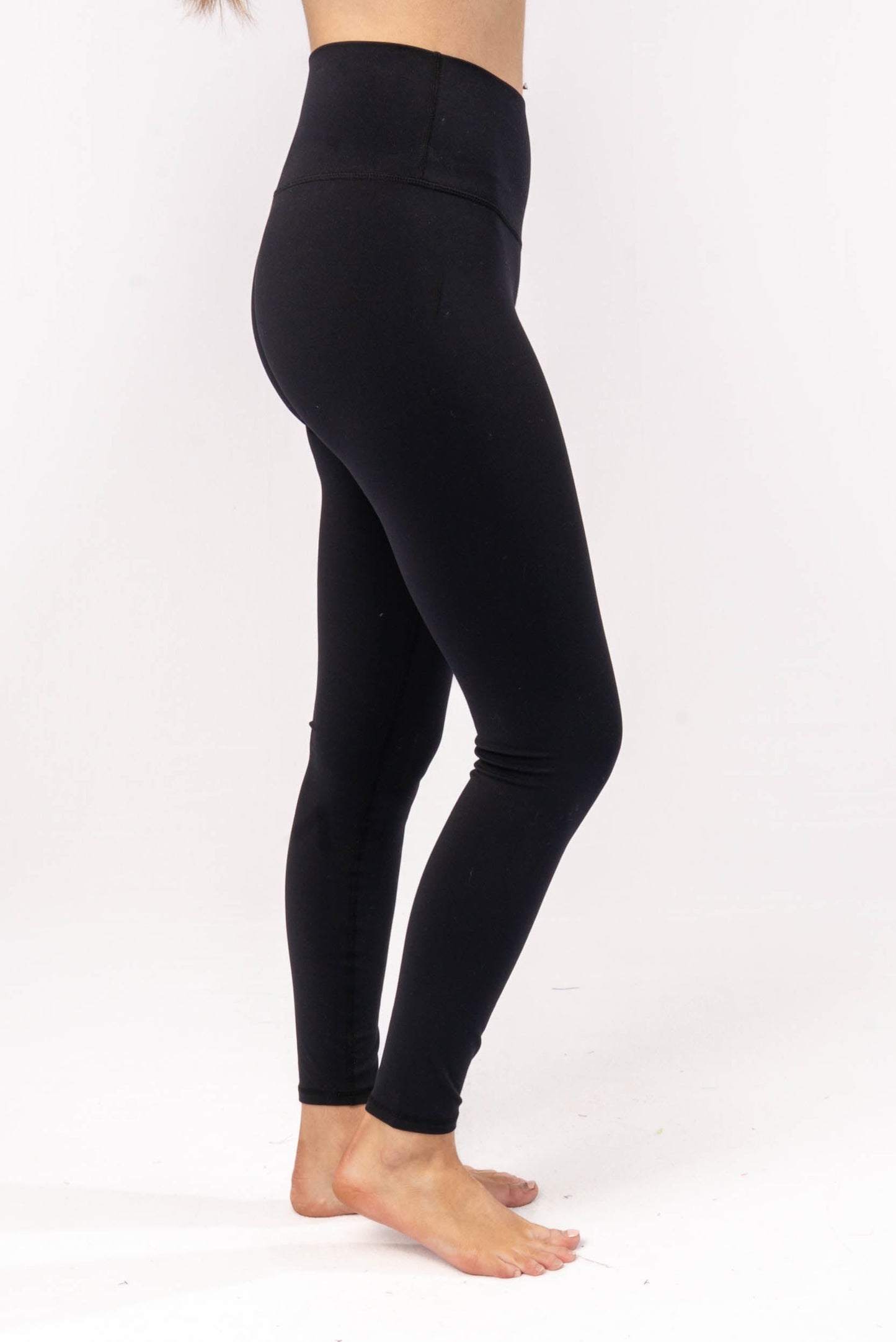 High Waist Athleisure Ankle Leggings