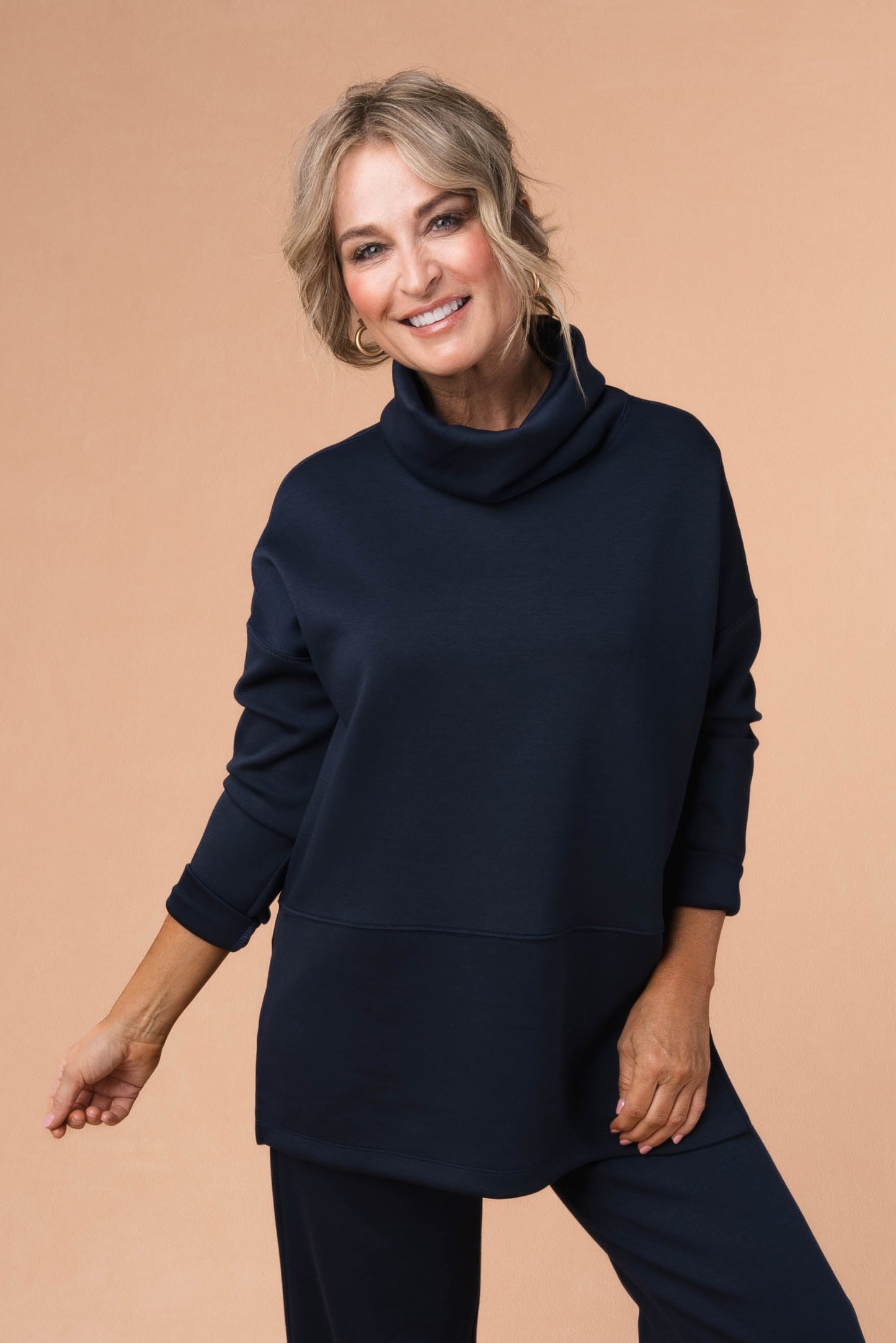 Vienna Cowl Neck Pullover *Final Sale*