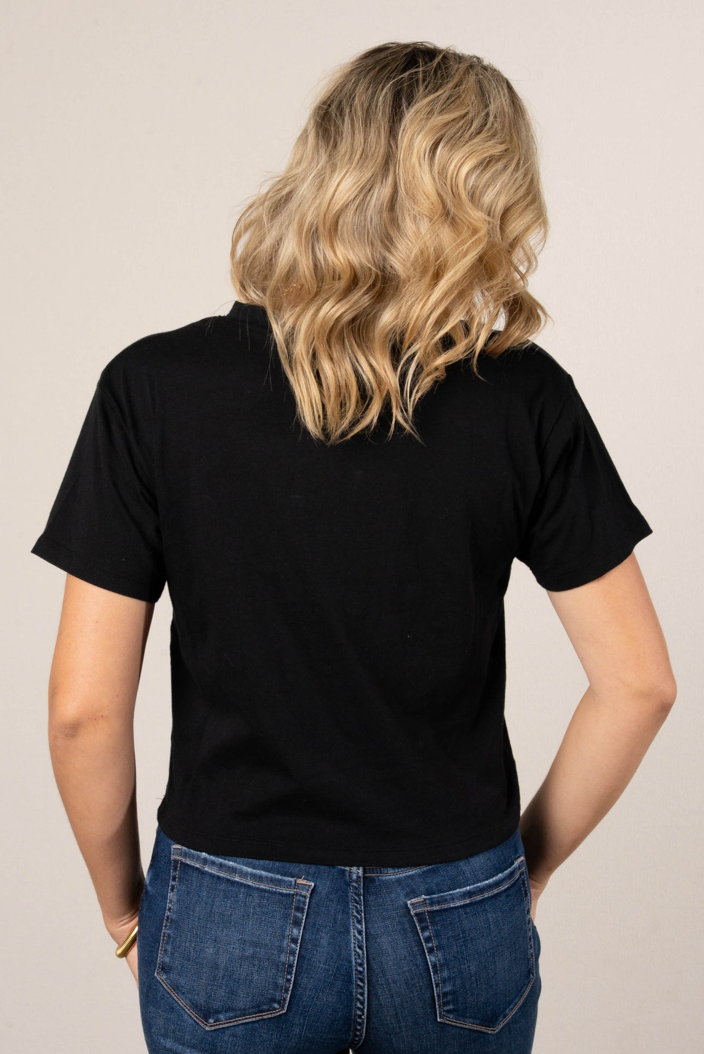 Cropped Cotton T-Shirt *Final Sale*
