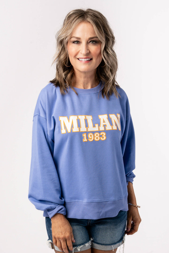 Milan 1983 Graphic Pullover