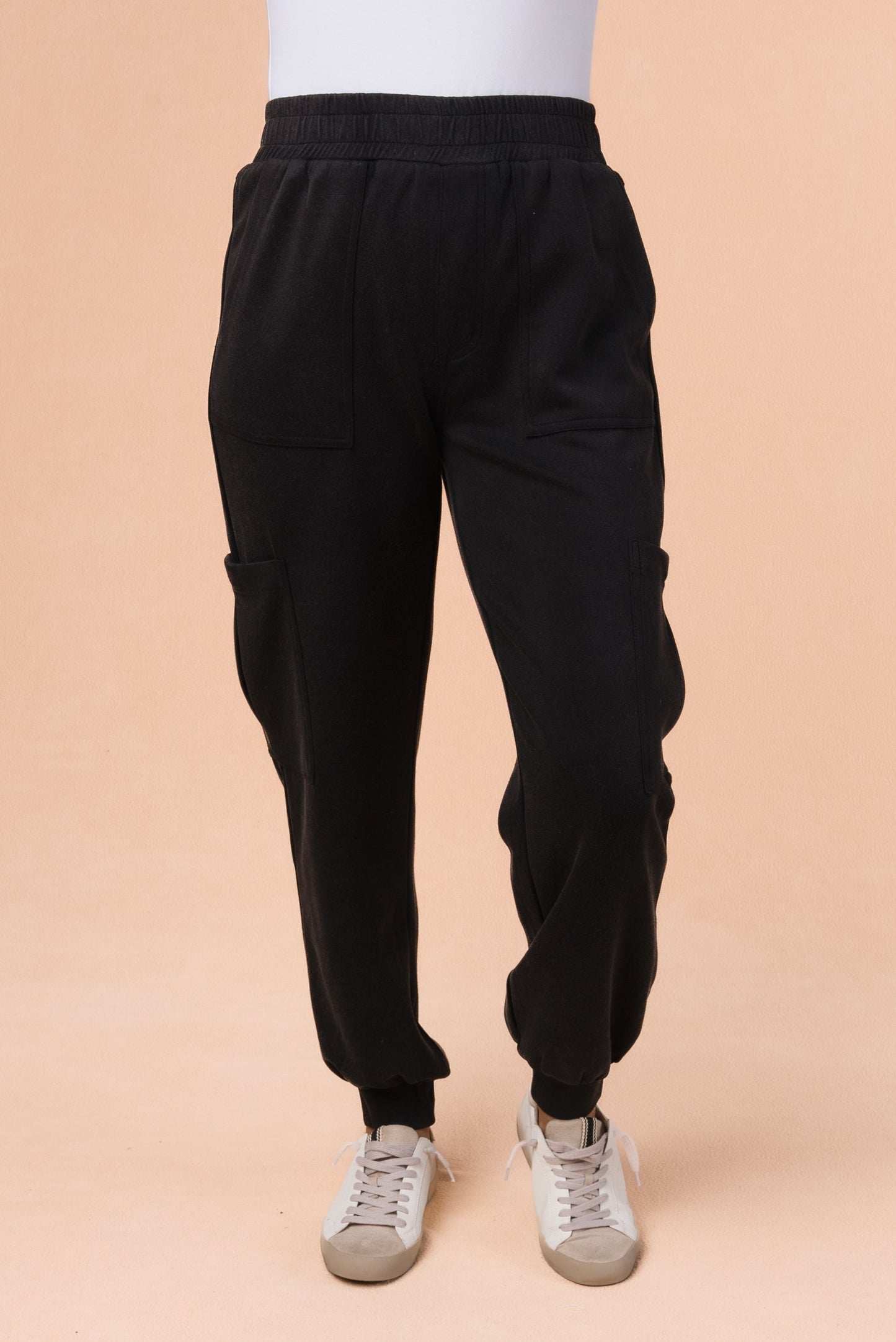 Mineral Washed Cargo Joggers