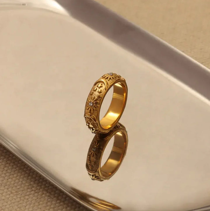 Golden Celestial Ring