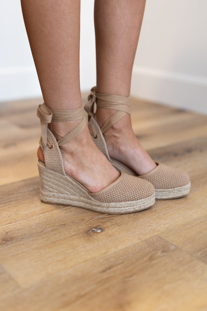 Ditch Lace-Up Wedge Sandal *Final Sale*